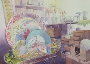  呆萌的二次元大眼妹清新女生插画头像素材
