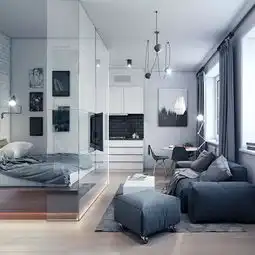  域墅装饰璎珞带你看loft土巴兔上海装修网