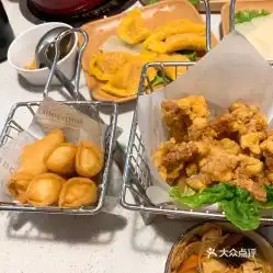  浮谷火锅滨江天街店的炸牛奶好不好吃用户评价口味怎么样杭州美食炸牛奶实拍图片大众点评