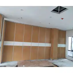  会议室移动隔断门深圳赛勒尔活动吊装门隔断