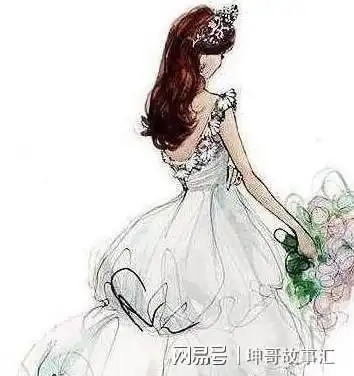  十二星座对应的手绘婚纱,双子座简单大气,摩羯座美的无法形容