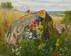  丹麦风景画家carlfrederikaagaard风景油画作品欣赏下