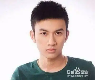  脸型配发型男士