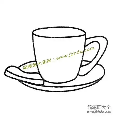  杯子简笔画大全及画法步骤