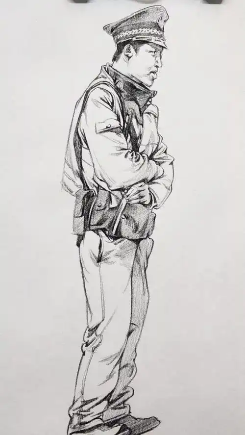  速写人物临摹素材,值得收藏