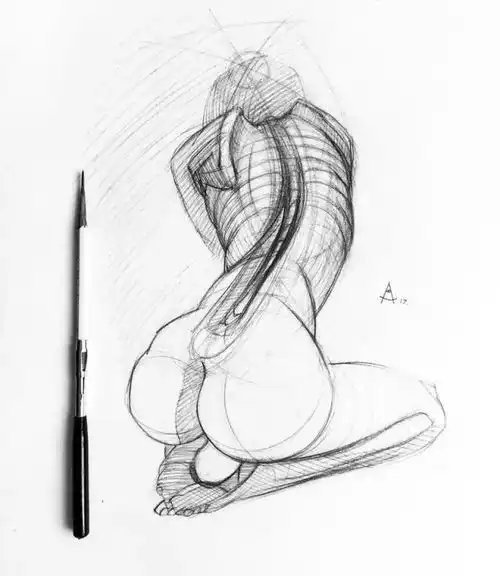  终于知道俄罗斯素描为什么那么牛