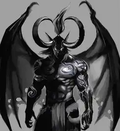 高清魔鬼头像图片魔鬼