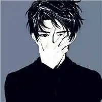  二次元黑白帅哥头像,喜欢换头像就换吧