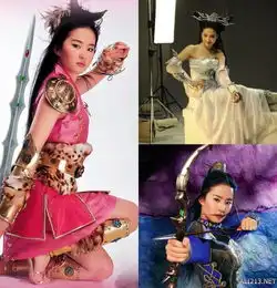  娱乐圈各大明星cos胡歌忙着捂裙子最服的还是景甜