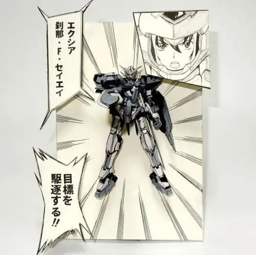  动漫模型改造宅神手艺你看得出这是漫画还是现实世界吗