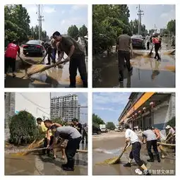  邹平市文化和旅游局干部职工赴新时代文明实践结对共建村参与灾后村庄环境整治