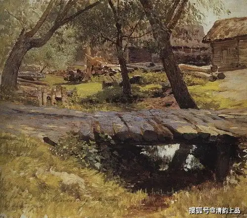  俄罗斯风景写生狂人列维坦风景油画作品选集