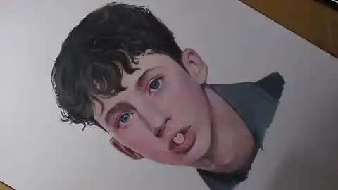  手绘戳爷troyesiavn人头像