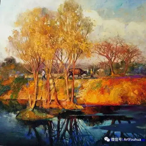  周瑞文风景油画作品欣赏