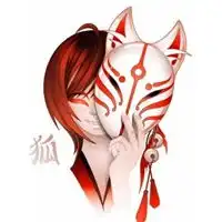  男生摘下面具的头像摘下面具的男生动漫头像