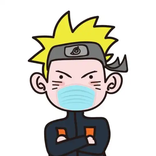  漫画卡通人物口罩抗疫疫情有趣搞笑社交配图模板素材在线设计社交配图fotor在线设计平台