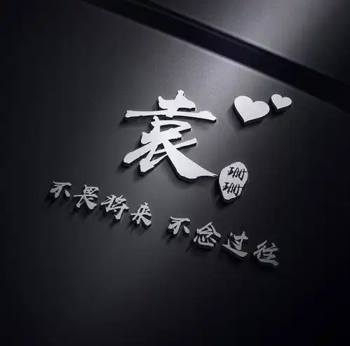  你的微信头像该换啦,34款大气亮黑设计,进来看下有你的名字吗