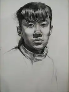  素描联考头像作画步骤,简单明了,一看就懂
