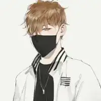 抑郁男头伤感卡通头像