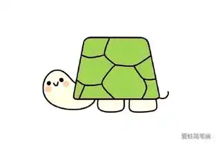  梯形小动物简笔画可爱又简单