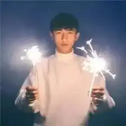  蓝色个性头像我爱你,到天荒地老