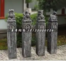  辟邪石雕,神兽拴马桩-黄页88网