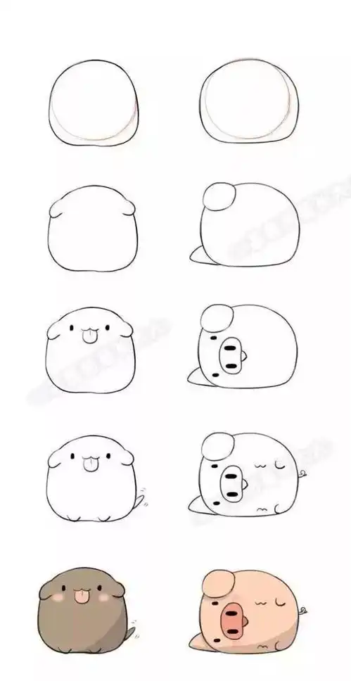  简笔画教程,零基础也可以学习