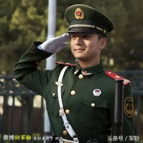  帅哥都上交给国家了我的中国军人