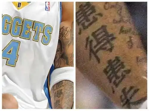  nba球员纹身背后的意义艾弗森纹身最经典,罗斯纹身预言他绽放