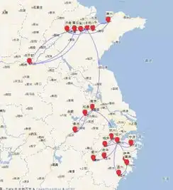  古代诗人轨迹地图大曝光,他们居然去了这么多地方